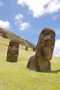 Easter Island, Chile Stock Photos