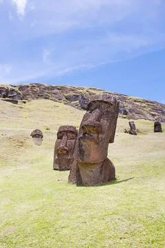 Easter Island, Chile Stock Photos