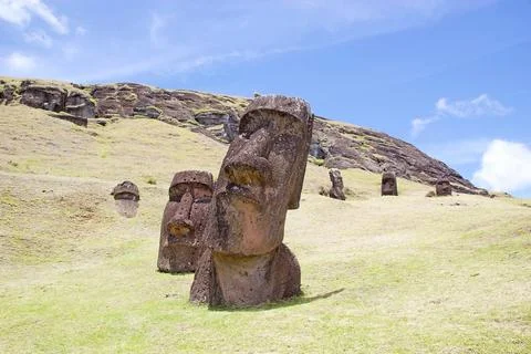 Easter Island, Chile Stock Photos
