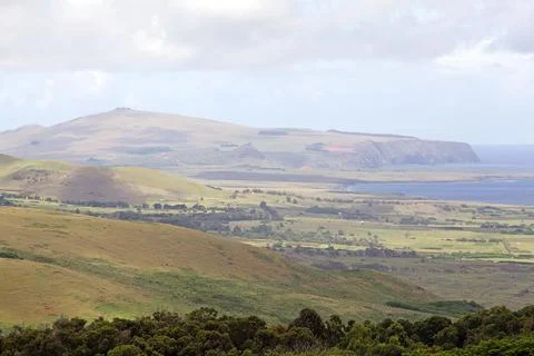 Easter island, Chile Stock Photos