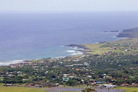 Easter island, Chile Stock Photos