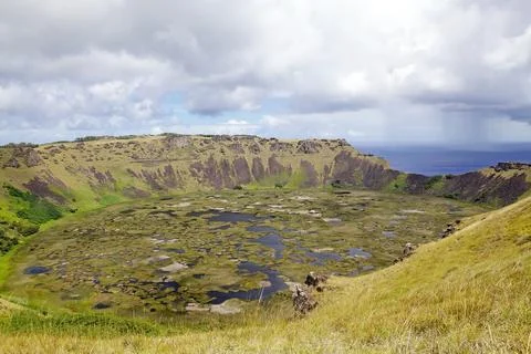 Easter island, Chile Stock Photos