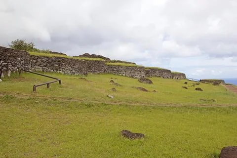 Easter island, Chile Stock Photos