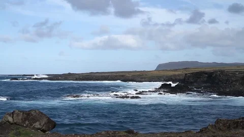 Easter island Stock Footage 77049426