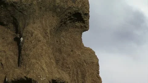 Easter Island head close up Stockbeeldmateriaal 11364348