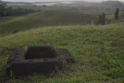 Easter Island  Moai Stock Photos