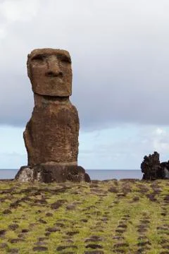 Easter Island  Moai Stock Photos