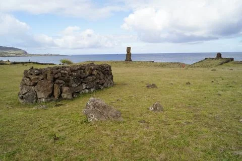 Easter Island  Moai Stock Photos