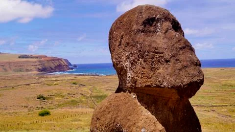 Easter Island  Moai Stock Photos