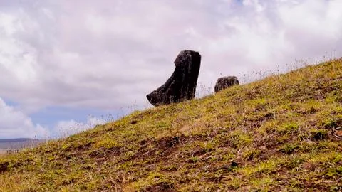 Easter Island  Moai Stock Photos