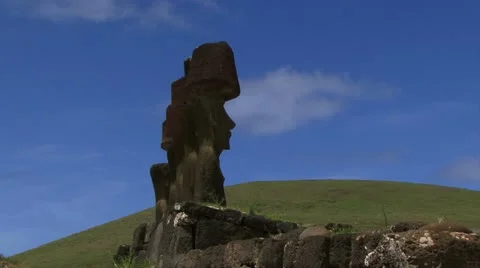Easter Island Moai Statues Видео 11402525