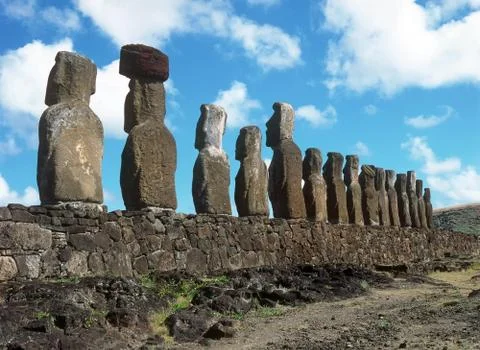 Easter island Stock Photos