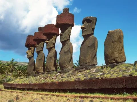 Easter island Foto stock