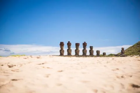 Easter island Stock Photos
