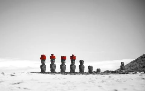 Easter island Stock Photos
