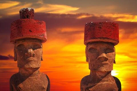 Easter island Stock Photos