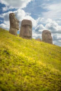 Easter island Stock Photos