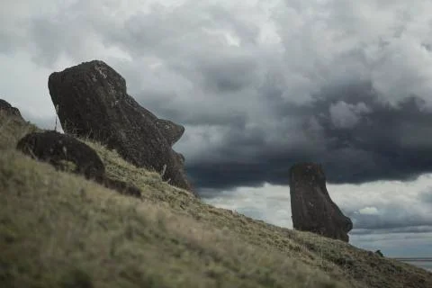 Easter island Stock Photos