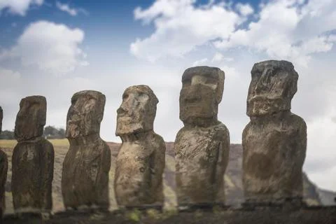 Easter island Stock Photos