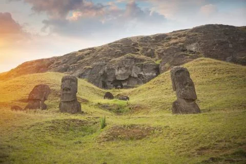 Easter island Stock Photos