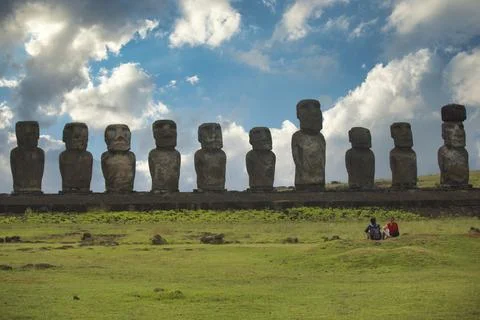 Easter island Stock Photos