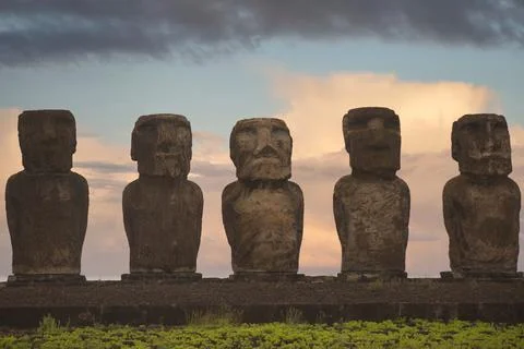 Easter island Stock Photos