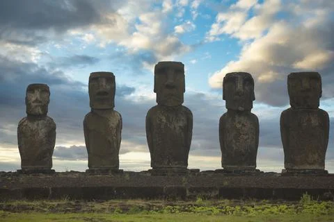 Easter island Stock Photos