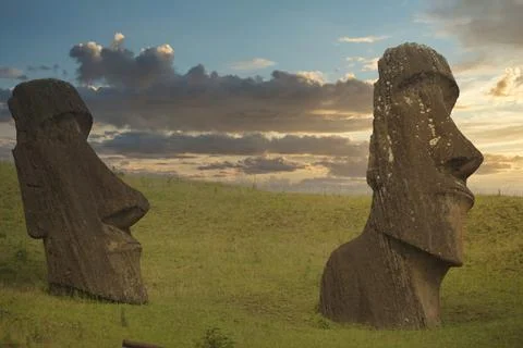 Easter island Stock Photos