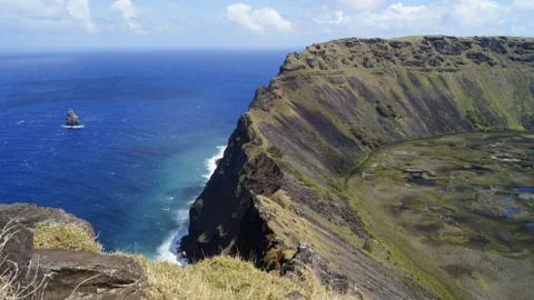 Easter Island  Polynesia Foto stock