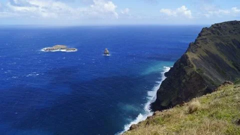 Easter Island  Polynesia Foto stock