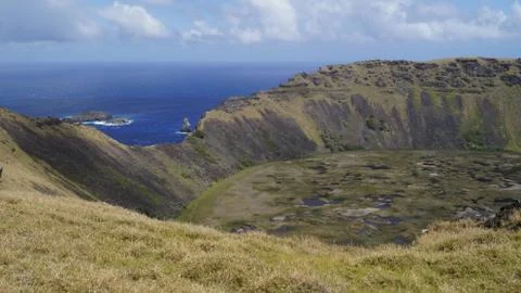 Easter Island  Polynesia Foto stock