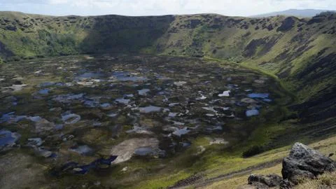 Easter Island  Polynesia Foto stock