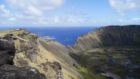 Easter Island  Polynesia Foto stock