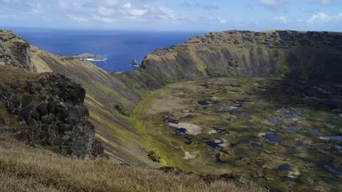 Easter Island  Polynesia Foto stock