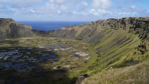 Easter Island  Polynesia Foto stock