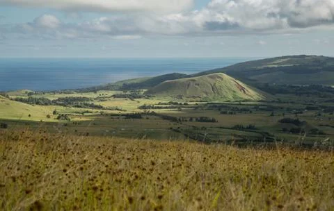 EASTER ISLAND   POLYNESIA  RAPA NUI  CHILE Stock-Fotos