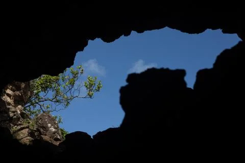 EASTER ISLAND   POLYNESIA  RAPA NUI  CHILE Foto stock