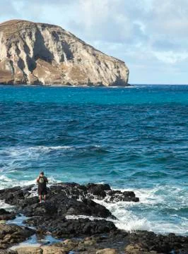 EASTER ISLAND   POLYNESIA  RAPA NUI  CHILE Foto stock