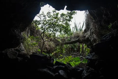 EASTER ISLAND   POLYNESIA  RAPA NUI  CHILE Foto stock