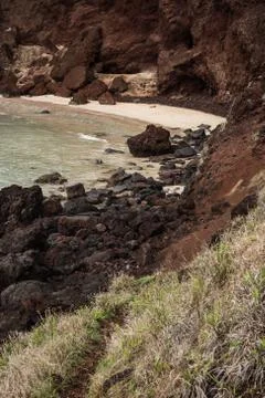 EASTER ISLAND   POLYNESIA  RAPA NUI  CHILE Stock Photos