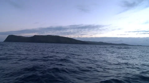 Easter Island From Sea 스톡 동영상 33494865
