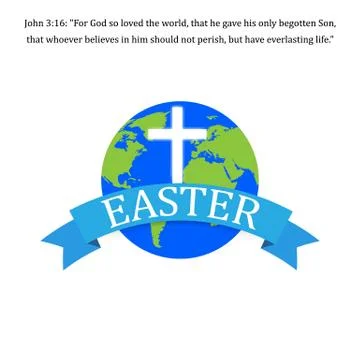 Easter Jesus. World Easter Concept. Stock Illustration