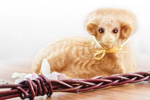 Easter lamb Foto stock