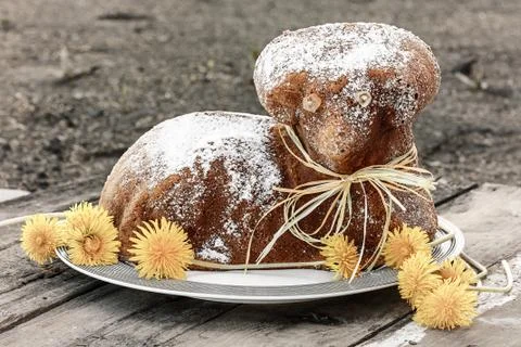 Easter lamb Stock Photos