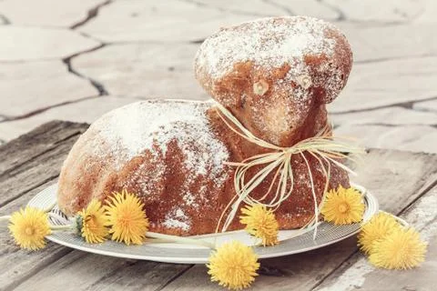 Easter lamb Stock Photos