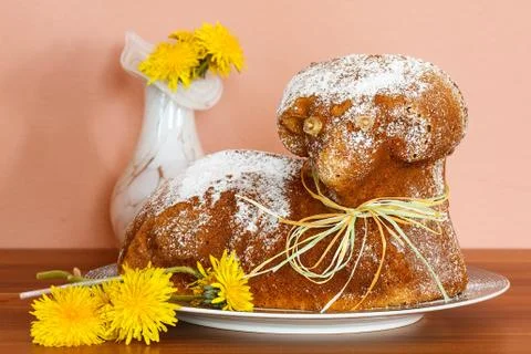 Easter lamb Stock Photos