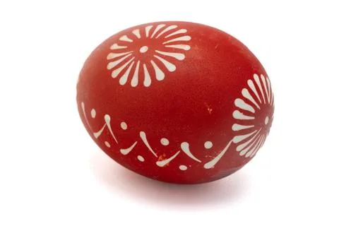 Easter: Lithuanian Easter eggs, traditional decorating, folk heritage Stock Photos