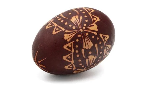 Easter: Lithuanian Easter eggs, traditional decorating, folk heritage Foto stock