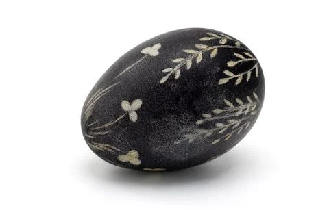 Easter: Lithuanian Easter eggs, traditional decorating, folk heritage Stock Photos