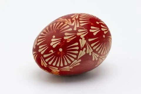 Easter: Lithuanian Easter eggs, traditional decorating, folk heritage Foto stock